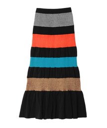 UN3D. | MULTI COLOR SHIRRING SK(スカート)