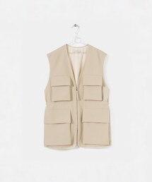 LAATO | PIPING POCKET VEST(ベスト)