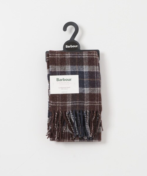 Barbour　tartan lambswool scarf