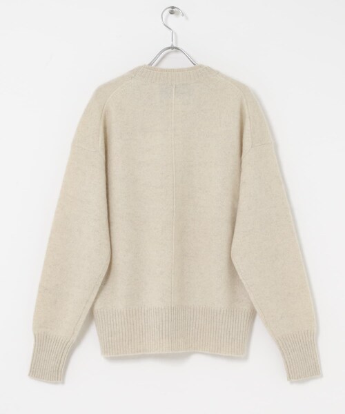 かぐれ（カグレ）の「TICCA　ヤククルーネックプルオーバー（ニット/セーター・レディース・ivory/light blue/grey・FREE）」の18枚目の写真