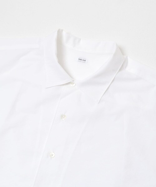 URBAN RESEARCH(アーバンリサーチ)の「THE DAY QUICK DRY STRETCH OPEN COLLAR SHIRT(シャツ/ブラウス・メンズ・WHITE/BLACK・2/3)」の6枚目の写真