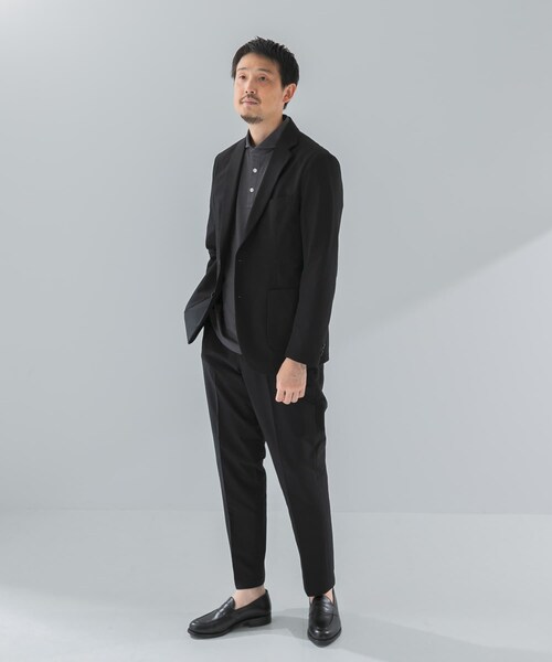 URBAN RESEARCH DOORS(アーバンリサーチドアーズ)の「『イージーケア』LIFE STYLE TAILOR シアサッカーコンフォータブルパンツ(スラックス・メンズ・NAVY/BLACK・S/M/L/XL)」の8枚目の写真