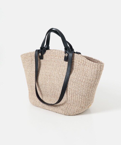 URBAN RESEARCH ROSSO（アーバンリサーチロッソ）の「VIOLAd’ORO　ミロ（かごバッグ・レディース・NATU BLK・-）」の5枚目の写真