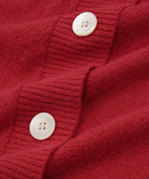ROPE'(ロペ)の「【一部店舗限定】【REALM(レルム)】SHEER CARDIGAN|シアーカーディガン(カーディガン/ボレロ・レディース・ブラック/ホワイト/レッド/ピンク・38)」の22枚目の写真