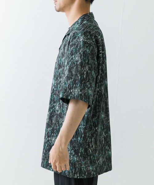URBAN RESEARCH（アーバンリサーチ）の「LONGCHAMP PRINT SHIRTS（シャツ/ブラウス・メンズ・BLACK/ORANGE/BLUE/KHAKI・M/L）」の16枚目の写真