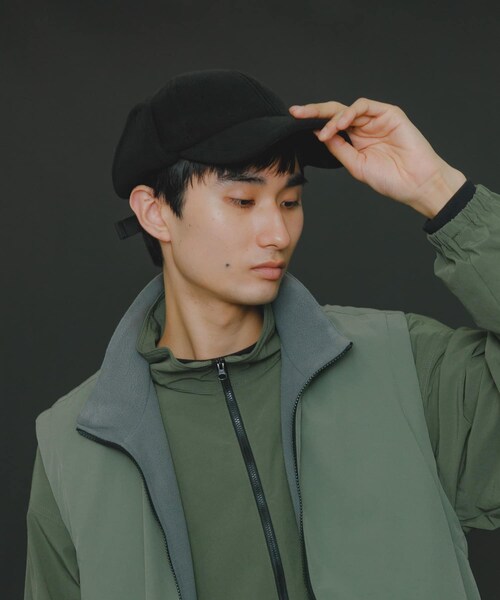 SENSE OF PLACE by URBAN RESEARCH(センスオブプレイスバイアーバンリサーチ)の「フリースキャップ(キャップ・レディース・GRAY/BLACK・One)」の10枚目の写真