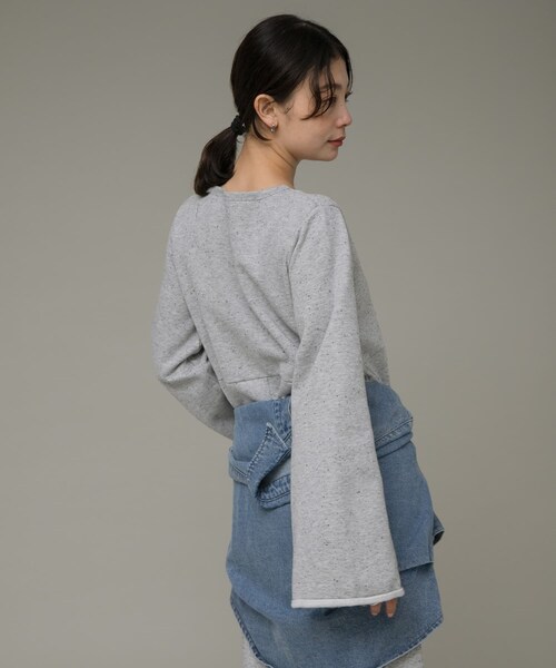 URBAN RESEARCH Sonny Label（アーバンリサーチサニーレーベル）の「リラクシースウェットドレスワンピース（ワンピース・レディース・チャコール/グレー/ブラウン・FREE）」の19枚目の写真