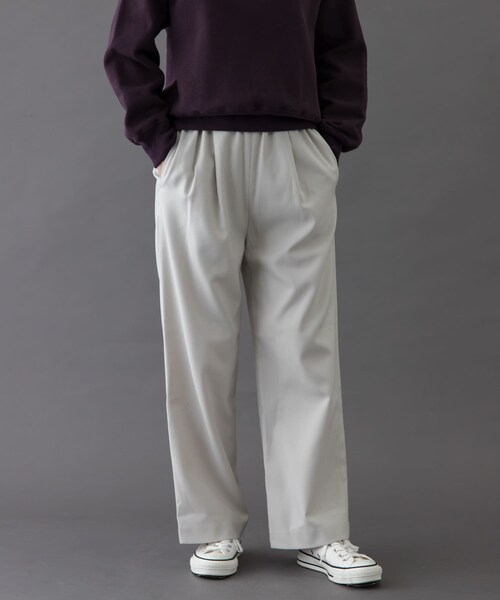 URBAN RESEARCH DOORS(アーバンリサーチドアーズ)の「FORK&SPOON ラナテックイージーパンツ(その他パンツ・レディース・DARK NAVY/GREIGE/CHARCOAL・1/2)」の9枚目の写真