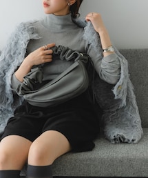 RODE SKO | ギャザーハンドルバッグ(ハンドバッグ)