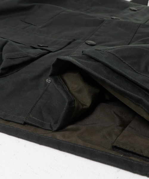 URBAN RESEARCH DOORS（アーバンリサーチドアーズ）の「Barbour　OS BEDALE WAX JACKET（テーラードジャケット・メンズ・SAGE/BLACK/D.BROWN・36/38/40）」の22枚目の写真