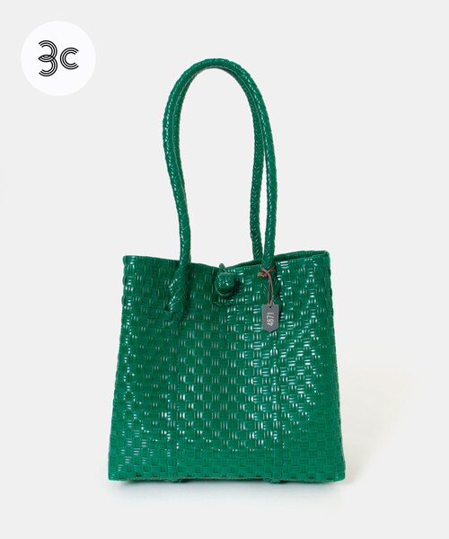 THE GOODLAND MARKET（ザグッドランドマーケット）の「Manis Fan Club　MANIS Jali Jali MUJI M（ハンドバッグ・レディース・Daun・M）」の2枚目の写真