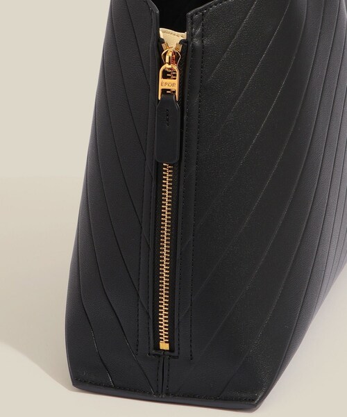 ROPE'（ロペ）の「【E'POR】【数量限定】Y BAG Medium Emboss（トートバッグ・レディース・ブラック/ベージュ・F）」の9枚目の写真