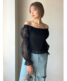 EMODA | 2WAYオフショルダートップ(Tシャツ/カットソー)