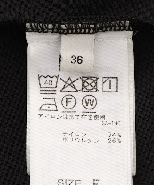 ROPE'(ロペ)の「【ROHE(ローエ)】V-NECK SCUBA TOP|トップス(その他トップス・レディース・ブラック・F)」の11枚目の写真