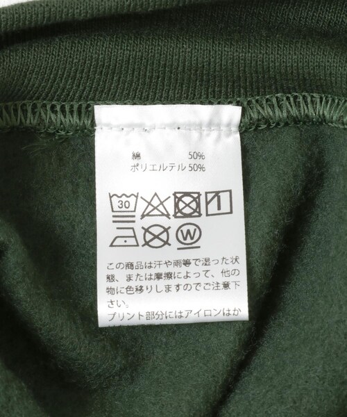 THE GOODLAND MARKET（ザグッドランドマーケット）の「PARKS PROJECT　NATIONAL PARKS SWEAT（スウェット・メンズ・GREEN/YELLOW・M/L）」の17枚目の写真