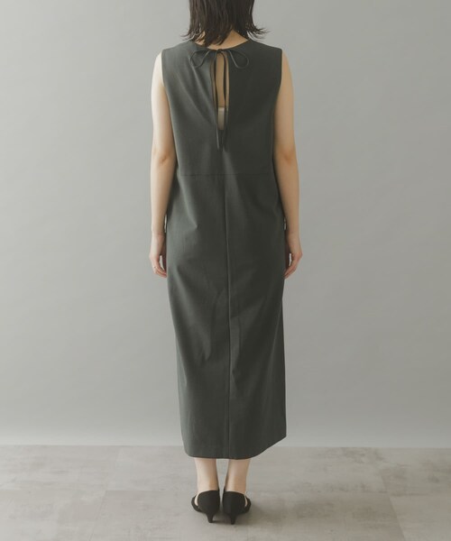URBAN RESEARCH ROSSO（アーバンリサーチロッソ）の「...&DEAR 2wayバックリボンワンピース（ワンピース・レディース・GRAY/BLACK・FREE）」の14枚目の写真