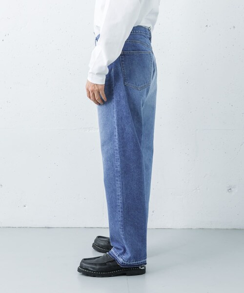 URBAN RESEARCH（アーバンリサーチ）の「The DUFFER N NEPHEWS　SPLIT DENIM PANTS（デニムパンツ・メンズ・INDIGO・M）」の5枚目の写真