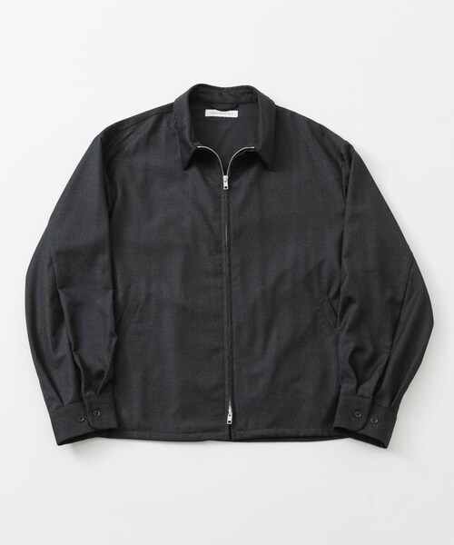 URBAN RESEARCH（アーバンリサーチ）の「WOOL BLEND SPORTS JACKET（ブルゾン・メンズ・CHARCOAL/BLACK/NVY STRIPE・M/L）」の14枚目の写真