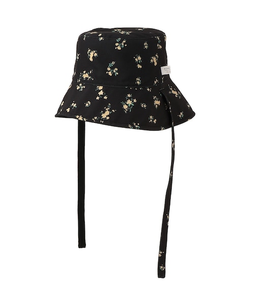 ROPE' PICNIC（ロペピクニック）の「【UVカット・前後2WAY】マルチウェイフラワーリバーシブルハット（ハット・レディース・ブラック/キナリ・F）」の12枚目の写真