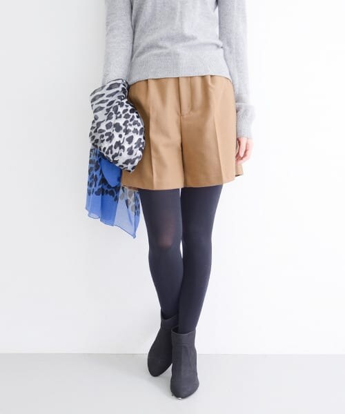 URBAN RESEARCH ROSSO（アーバンリサーチロッソ）の「タックショートパンツ（その他パンツ・レディース・WHT/CML/BLK・36/38）」の6枚目の写真