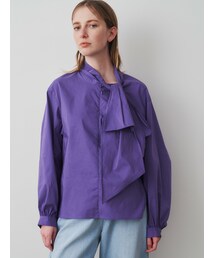 ELENDEEK | ASYMMETRY BOWTIE BL(シャツ/ブラウス)