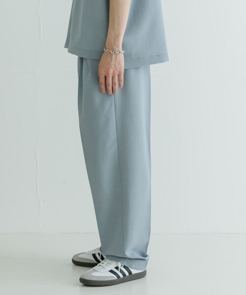 URBAN RESEARCH(アーバンリサーチ)の「URBAN RESEARCH iD ドライタッチLINEN LIKE EASY PANTS(その他パンツ・メンズ・ブルーグレー/ブラック・M/L)」の13枚目の写真