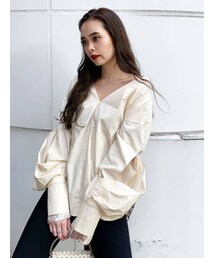 EMODA | スリーブレイヤートップ(シャツ/ブラウス)
