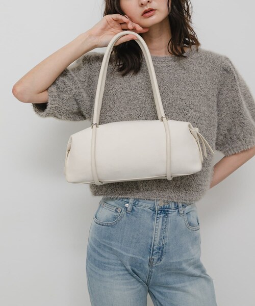 SENSE OF PLACE by URBAN RESEARCH(センスオブプレイスバイアーバンリサーチ)の「FSコンビワイドバッグ(トートバッグ・レディース・IVORY/BLACK/CAMEL・One)」の7枚目の写真