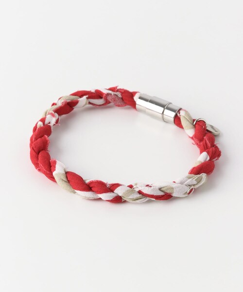 URBAN RESEARCH Sonny Label（アーバンリサーチサニーレーベル）の「リメイクツイストブレスレット∴（ブレスレット・メンズ・レッド系/ブルー系・FREE）」の4枚目の写真