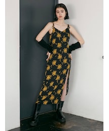 EMODA | キャミソールスリットワンピース(ワンピース)