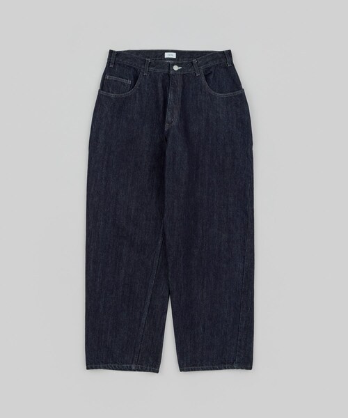 URBAN RESEARCH(アーバンリサーチ)の「CIOTA WIDE BAGGY 5 POCKET PANTS(デニムパンツ・メンズ・DARK NAVY・30/32/34)」の2枚目の写真