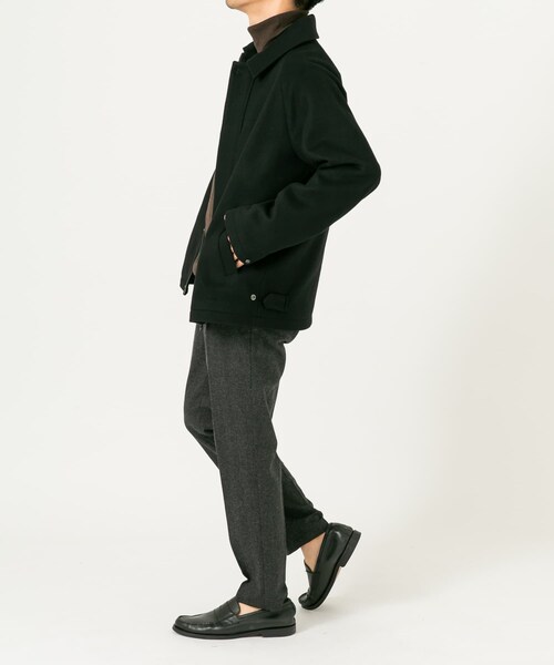 URBAN RESEARCH ROSSO（アーバンリサーチロッソ）の「スーパー100 ショートブルゾン（ブルゾン・メンズ・NAVY/BLACK・M/L）」の14枚目の写真