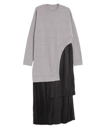 ELENDEEK | KT MIX PLEATS TIERED OP(ワンピース)
