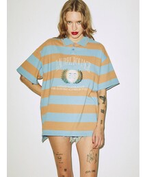jouetie | エンブレムポロカラールーズトップス(Tシャツ/カットソー)