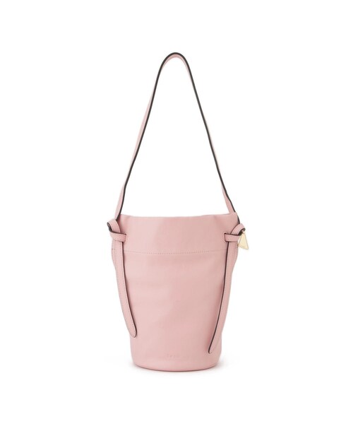 ROPE'（ロペ）の「【teau・牛革・マルチWAY】panier vine shoulder bag/持ち手長さ調整可能（ハンドバッグ・レディース・ブラック/グレー/キャメル/ピンク/イエロー・F）」の13枚目の写真