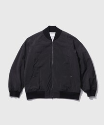 ADAM ET ROPE' | 【ATON/エイトン】FIBRIL NYLON SATIN FLIGHT JACKET(その他アウター)
