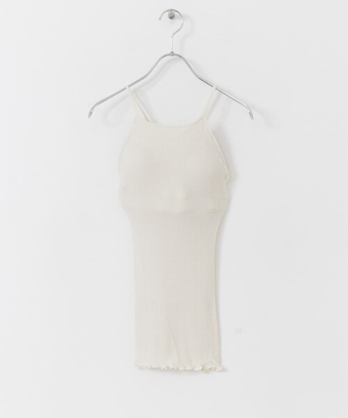 HAKUJI　Wool rib bra camisole