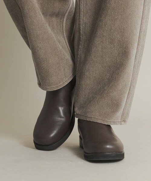 SENSE OF PLACE by URBAN RESEARCH（センスオブプレイスバイアーバンリサーチ）の「ラウンドトゥサイドジップブーツ（ブーツ・メンズ・BLACK/BROWN・26.5/27.5）」の17枚目の写真