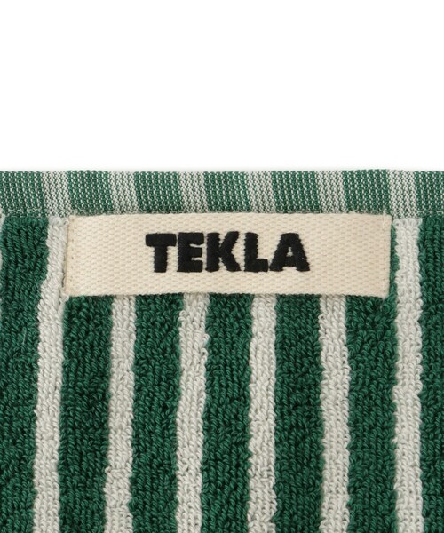 ADAM ET ROPE'(アダムエロペ)の「【J'aDoRe・店舗限定】【TEKLA】Terry Towels Striped (Washcloth)(ハンカチ/ハンドタオル・レディース・グリーン系/ネイビー系/ブラウン系・F)」の14枚目の写真