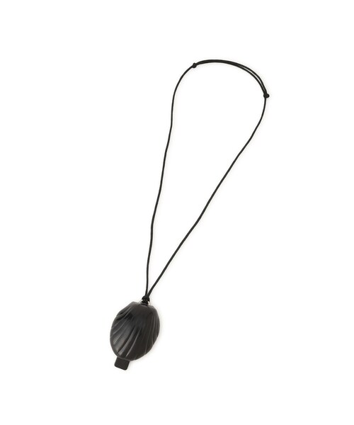 ADAM ET ROPE'(アダムエロペ)の「【JAMIRAY(ジャミレイ)】LEATHER SHELL N/C(ネックレス・レディース・ブラック・F)」の5枚目の写真