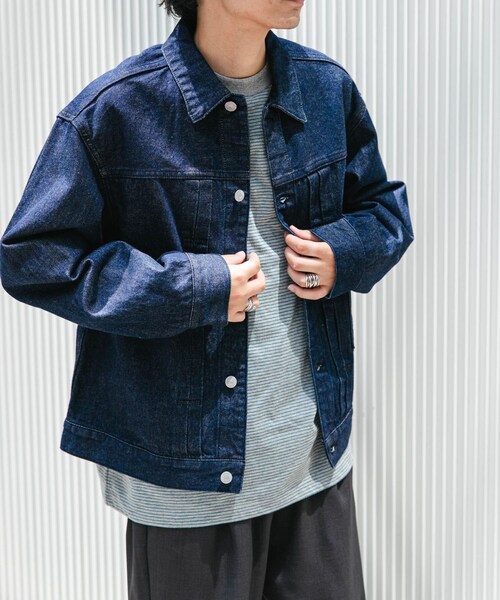 URBAN RESEARCH DOORS（アーバンリサーチドアーズ）の「FORK&SPOON　JFデニムジャケット（デニムジャケット・メンズ・ONEWASH/USED・4/5）」の15枚目の写真