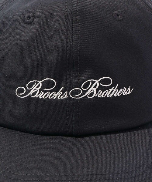 ADAM ET ROPE'（アダムエロペ）の「【Brooks Brothers/ブルックスブラザーズ】WL SERGE OGO BCAP（キャップ・メンズ・ブラック/ネイビー・F）」の5枚目の写真