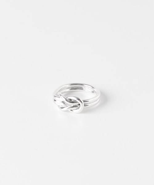 URBAN RESEARCH(アーバンリサーチ)の「XOLO KNOT RING(リング・メンズ・SILVER・L)」の2枚目の写真