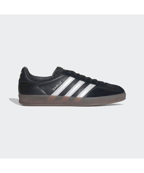 adidas（アディダス）の「ガゼル インドア / Gazelle Indoor（シューズ・メンズ・グレー/ブラック・22.0cm/22.5cm/23.0cm/23.5cm/24.0cm/24.5cm/25.0cm/25.5cm/26.0cm/26.5cm/27.0cm/27.5cm/28.0cm/28.5cm/29.0cm/29.5cm/30.0cm/30.5cm/31.0cm/31.5cm/32.0cm）」の5枚目の写真