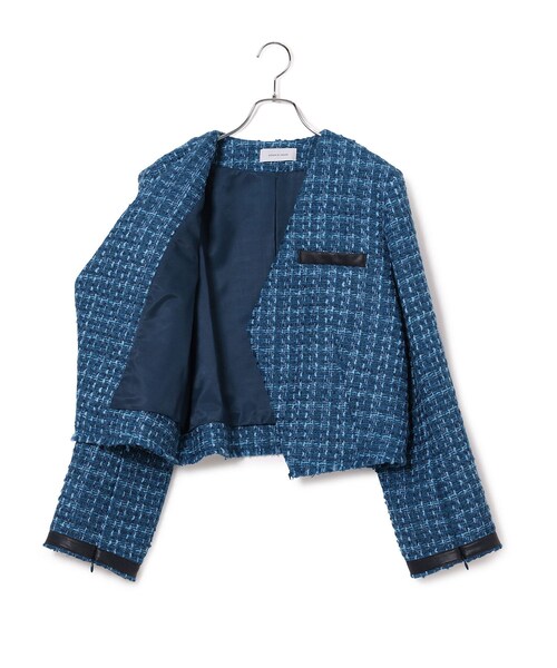 ADAM ET ROPE'（アダムエロペ）の「クロップドシングルツイード