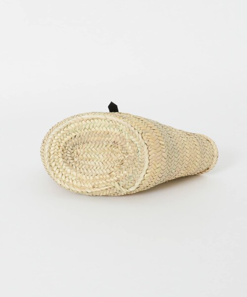 URBAN RESEARCH（アーバンリサーチ）の「『別注』KECH Le ESSENTIELS×UR　RAFFIALEATHER2WAYBAG（かごバッグ・レディース・Black/Brown・-）」の11枚目の写真