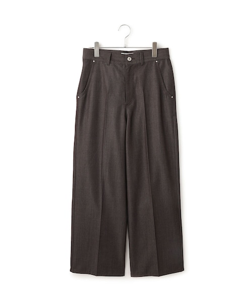 ADAM ET ROPE'(アダムエロペ)の「NIKKEセンタープレスデニム(デニムパンツ・レディース・ブラック/ダークブラウン/ネイビー・36/38)」の21枚目の写真