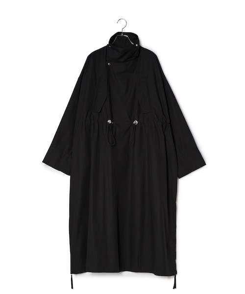 ADAM ET ROPE'(アダムエロペ)の「【WEB限定】スタンドカラーロングモッズコート(モッズコート・レディース・ブラック/オフホワイト/カーキ系・F)」の21枚目の写真