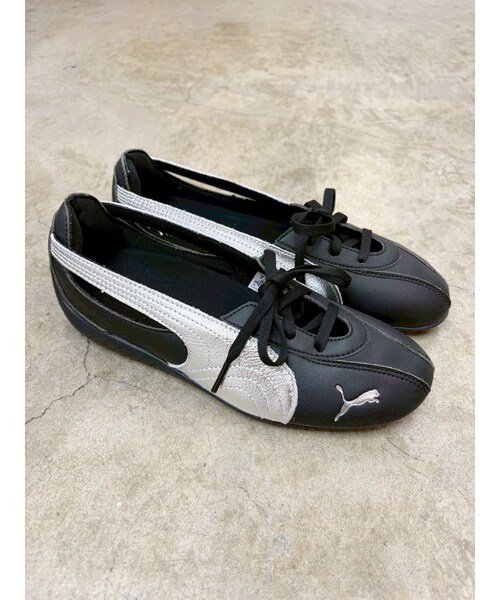EVRIS（エヴリス）の「【PUMA】SPEEDCAT BALLET NOVA METALLIC WNS（スニーカー・レディース・ホワイト/ブラック・M/L）」の3枚目の写真