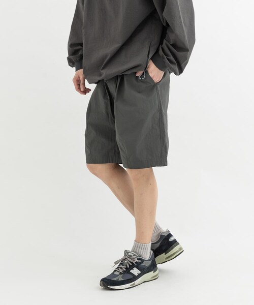 EKAL（エカル）の「『撥水/接触冷感/UR TECH』ナイロンタッサーショーツ（その他パンツ・メンズ・グラファイト/レイクブルー/ネイビー・M/L）」の17枚目の写真